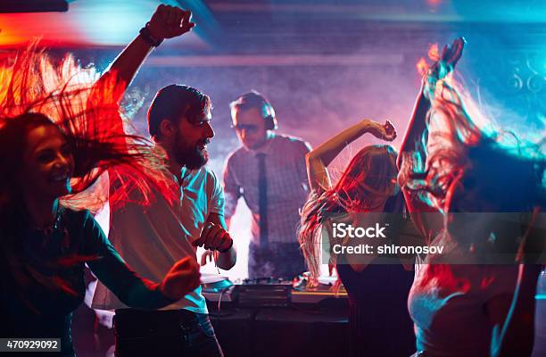 Tanz Freunde Stockfoto und mehr Bilder von Party - Party, DJ, Diskothek