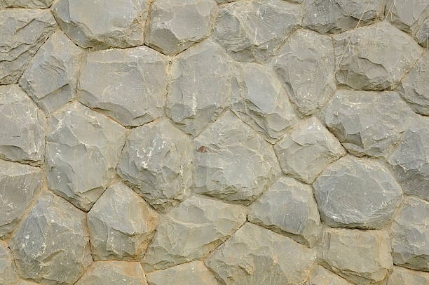 istock Part of a gray stone wall, for background or texture 470932124