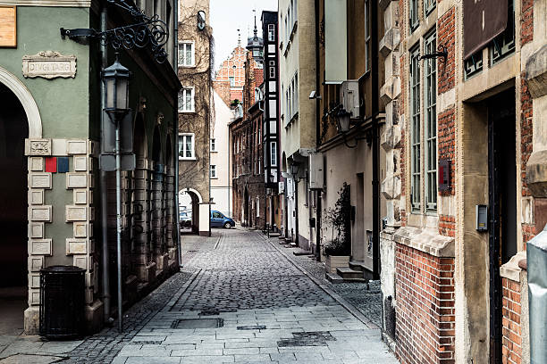 istock streets in Gdansk city 470933272