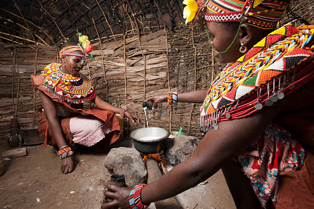 Ceremonial Chai Tea stock photo