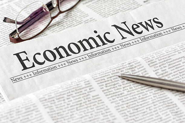 istock Newspaper with the headline Economic News 470934406