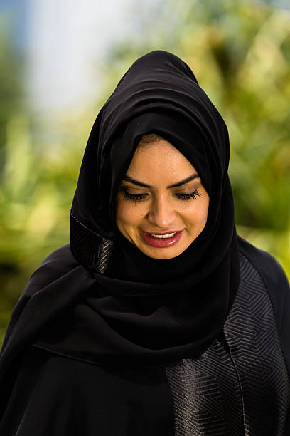 istock Arab Emirati Happy Demure Young Lady 470937760