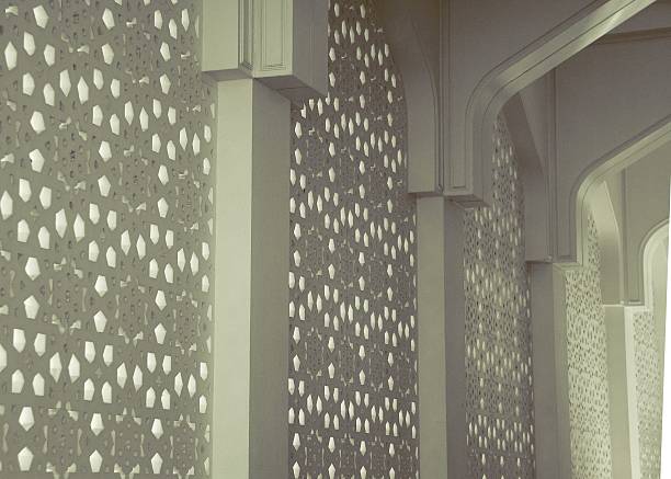 Decorative stone work at the mosque in the bastakiya district, Dubai, UAE. ALL IMAGES TAKEN IN DUBAI, LypseUAE2015