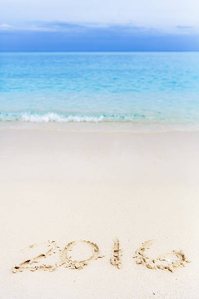 istock New Year Numbers Written down on the Beach 470953512