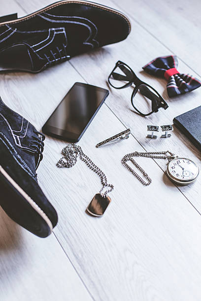 istock Men fashion. Men accessories. 470954742