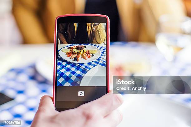 Taking Photos Of Food Close Up Of Grilled Calamari Stock Photo - Download Image Now