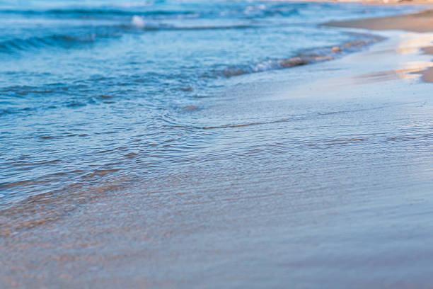 istock Soft wave of the sea on a sandy beach 470957903