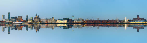 istock Panoramic view of liverpool skyline 470958672
