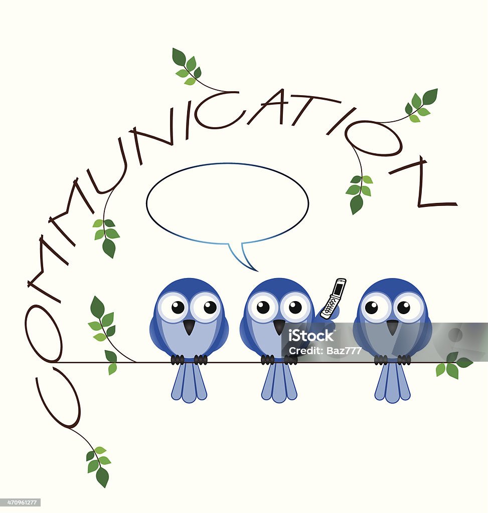 Comunicación - arte vectorial de Aparato de telecomunicación libre de derechos