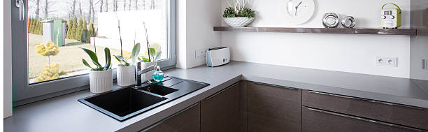 istock Close-up of window in kitchen 470962800