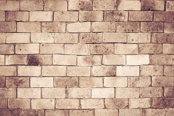 istock Old brick wall texture for background, vintage color tone 470962836