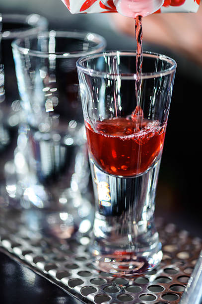 istock Barman makes shots in a bar 470962970