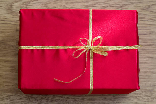 istock Close-up of Red Gift. 470963696