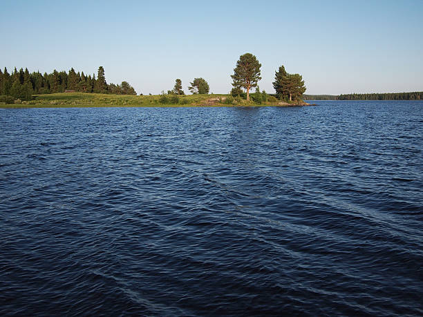 istock beautiful lake in Karelia 470964413