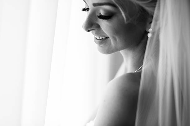 istock Morning portrait of beautiful bride 470967928