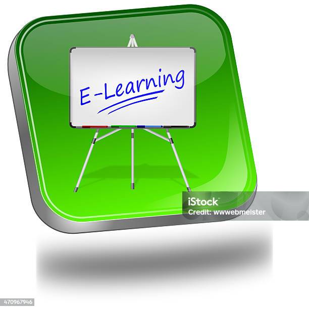 Elearning Button Stock Illustration - Download Image Now - 2015 ...