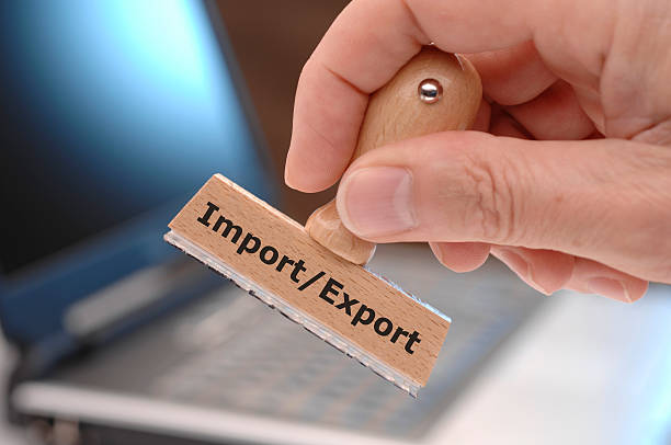 import exportação - document shipping freight transportation form imagens e fotografias de stock