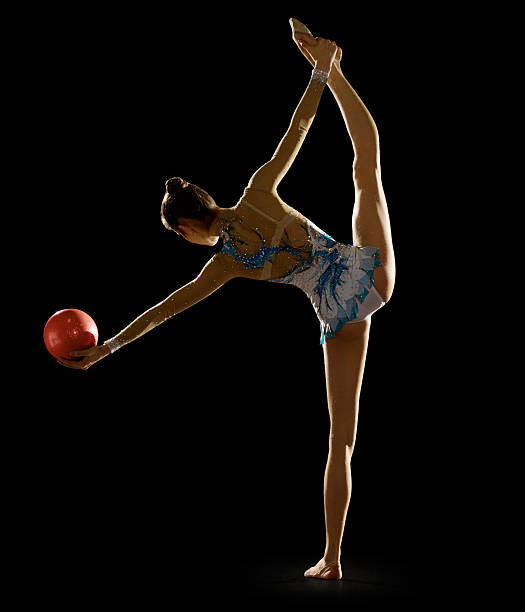 istock Girl engaged art gymnastic 470972522