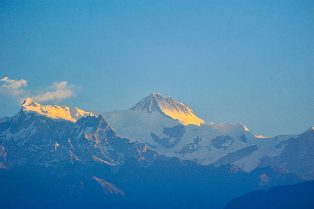 istock Beautiful snow mountains in Pokhara,Nepal 470976474