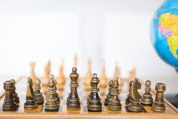istock Business and Chess Piece Strategy 470978130