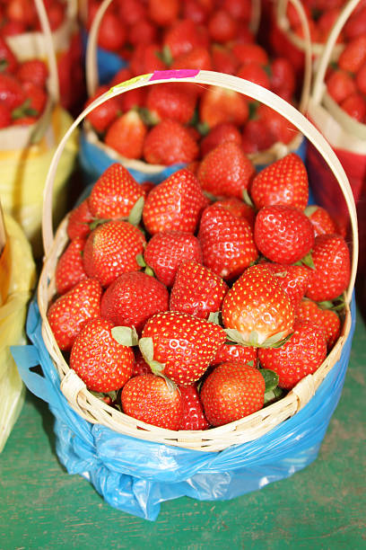 istock Farm Fresh Strawberries in a Basket 470979288