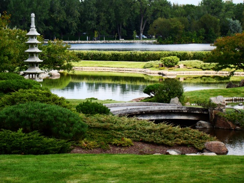 This garden was built to represent peace, quiet and a calm atmosphere. Although it is run by Japanese people and built in authentic Japanese style, its location is in Canada.