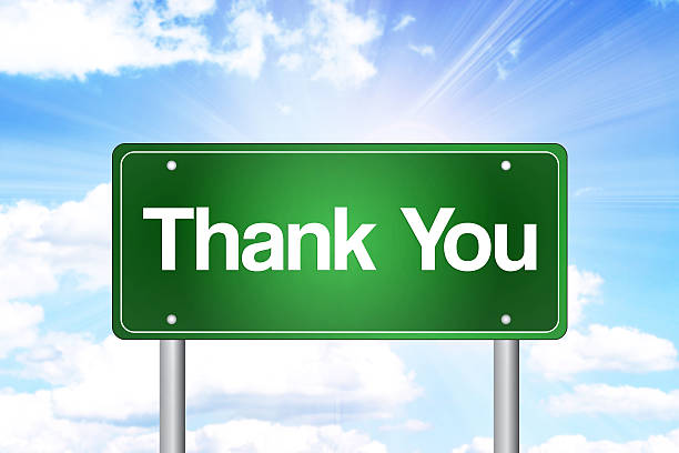 istock Thank You Green Road Sign 470983470
