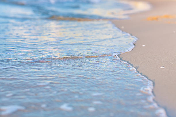 istock Soft wave of the sea on a sandy beach 470984121