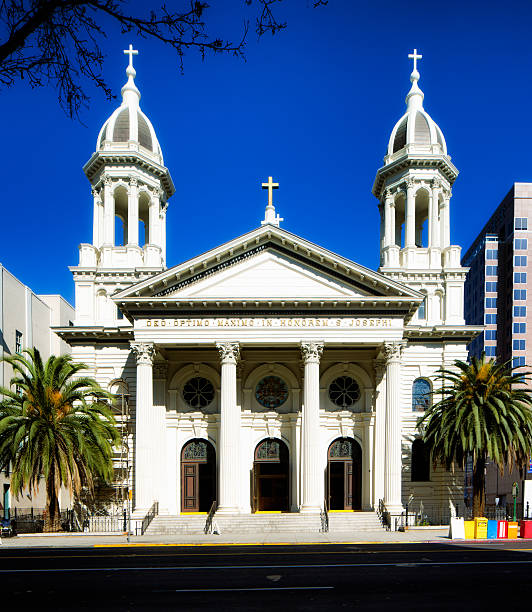 istock San Jose California Saint Joseph Cathedral facade front view 470984986