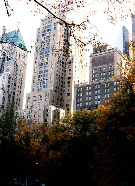 central park scenery NYC stock photo