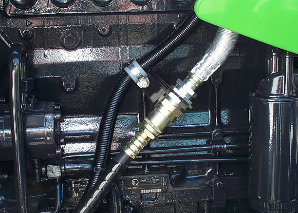 istock Parts of a new tractor 470985739