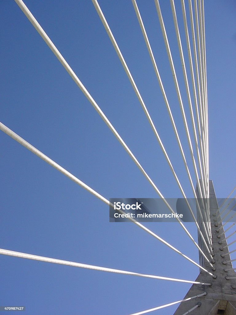 Zakim Ponte 3 - Royalty-free Arame Foto de stock