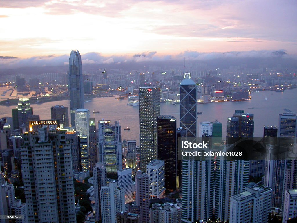 Após a chuva-Hong Kong 02 - Foto de stock de Beleza royalty-free