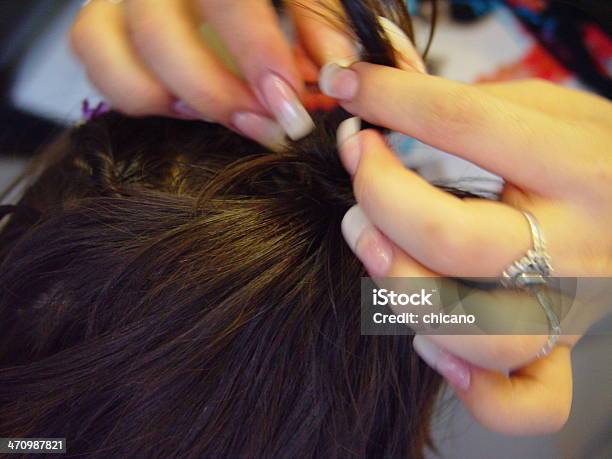 Foto de Penteados e mais fotos de stock de Anel - Joia - Anel - Joia, Arte, Cultura e Espetáculo, Cabelo Humano