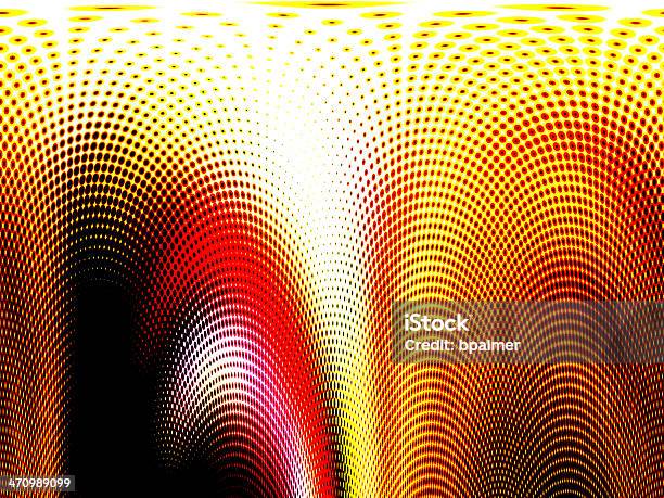 Foto de Abstrato Pontos e mais fotos de stock de Abstrato - Abstrato, Amarelo, Branco