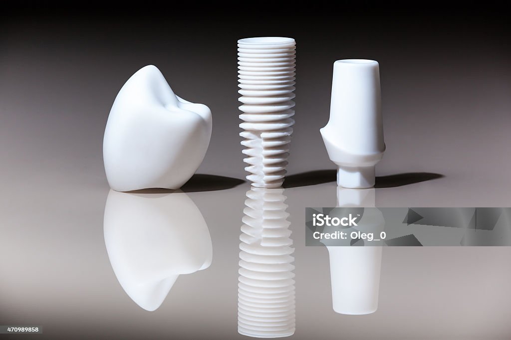 Modelle der dental Implantate - Lizenzfrei Zahnimplantat Stock-Foto Modelle der dental Implantate - Lizenzfrei Zahnimplantat Stock-Foto