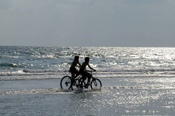 istock Boys, Bikes, and the Ocean 470991091