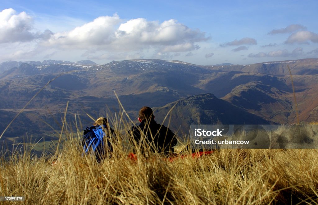 Pranzo con vista - Foto stock royalty-free di Adulto