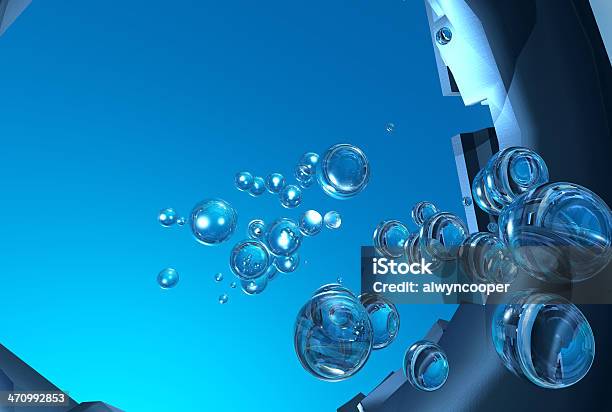 아쿠아 Portal 02 3차원 형태에 대한 스톡 사진 및 기타 이미지 - 3차원 형태, 떨어짐, 물
