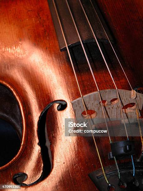 Photo libre de droit de Bois Et Cordes banque d'images et plus d'images libres de droit de Violon - Violon, Arts Culture et Spectacles, Chevalet d'instrument de musique