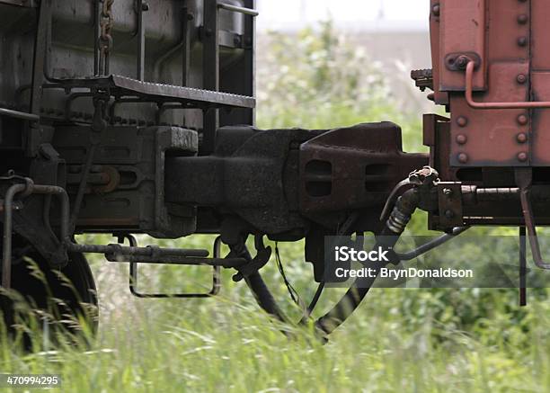 Photo libre de droit de Attelage Ferroviaire De banque d'images et plus d'images libres de droit de Acier - Acier, Attelage ferroviaire, Destination de voyage