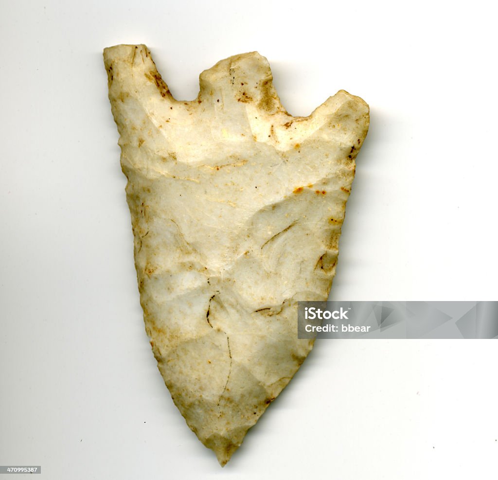 Arrowhead Mid west arrowhead Flint - Tool Stock Photo