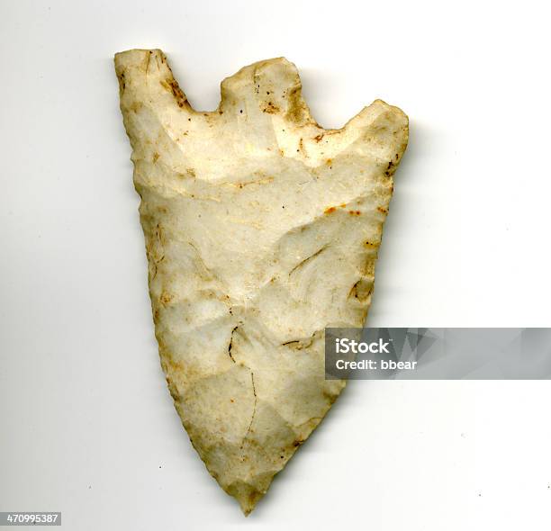 Arrowhead Stock Photo - Download Image Now - Flint - Tool, Horizontal, Human Body Part