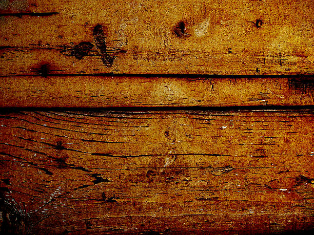 Rusty Railroad Plank stock photo