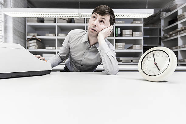 istock Accountant Daydreams about a Better Job 470995946