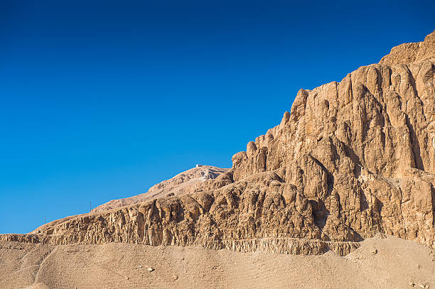 Rocks near the valley of the Kings near Luxor, Egypt