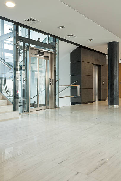 istock Interior of modern business building 470997138