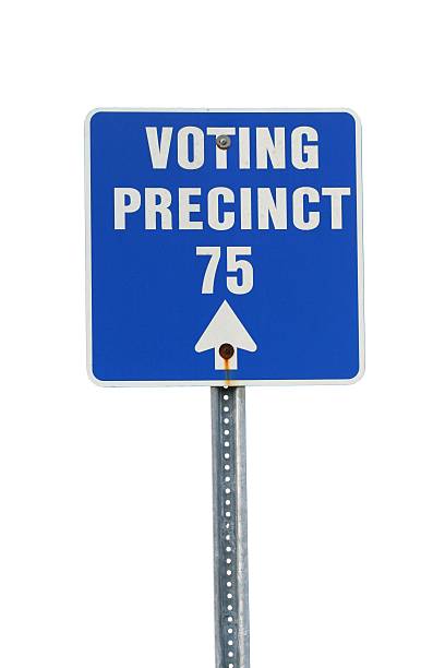 distretto di voto 75 - libertarian foto e immagini stock