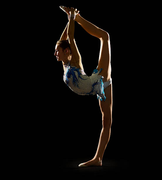 istock Girl engaged art gymnastic 470998554