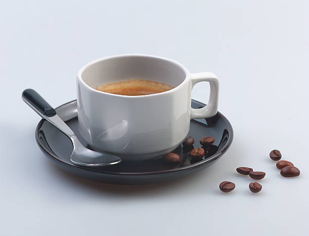 espresso cup stock photo